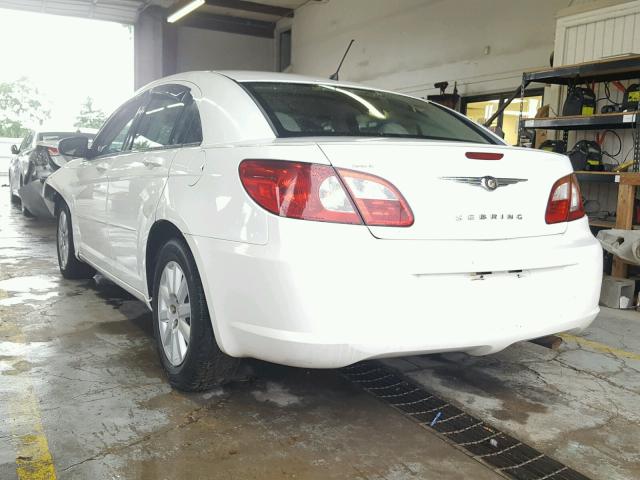 1C3LC46K97N540517 - 2007 CHRYSLER SEBRING WHITE photo 3