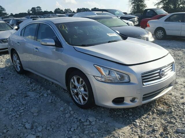 1N4AA5AP8DC831878 - 2013 NISSAN MAXIMA S SILVER photo 1