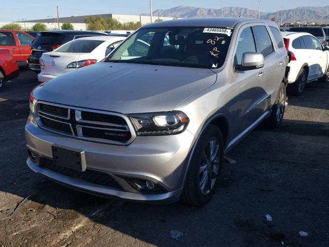 1C4RDHDG2HC944507 - 2017 DODGE DURANGO GT GRAY photo 2