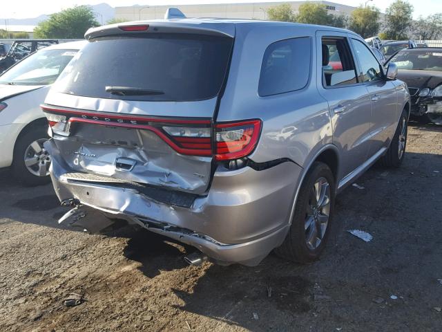 1C4RDHDG2HC944507 - 2017 DODGE DURANGO GT GRAY photo 4