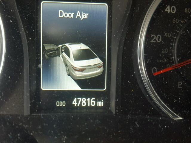 4T1BF1FKXGU134129 - 2016 TOYOTA CAMRY LE შავი ფოტო 8