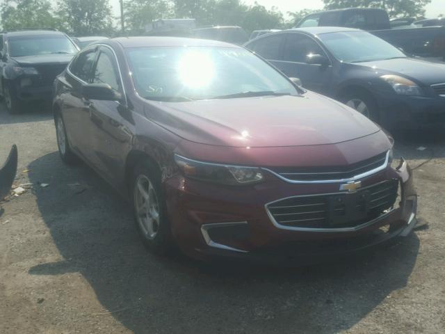 1G1ZB5ST6GF217641 - 2016 CHEVROLET MALIBU LS Qırmızı foto 1