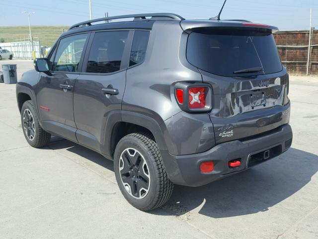 ZACCJBCB3HPG37165 - 2017 JEEP RENEGADE T GRAY photo 3