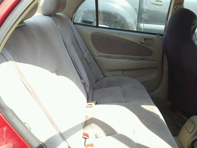 1Y1SK52842Z403797 - 2002 CHEVROLET GEO PRIZM 红色 照片 6