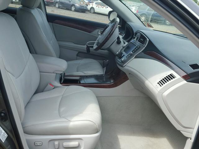 4T1BK3DB7BU426775 - 2011 TOYOTA AVALON BAS GREEN photo 5