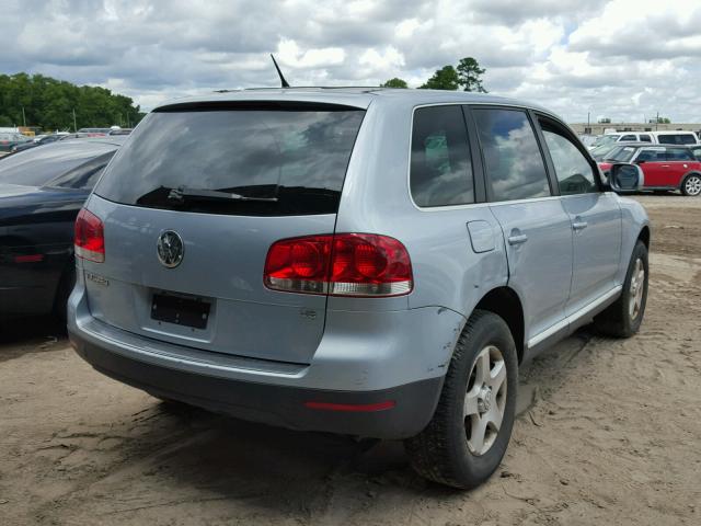 WVGZG77L06D040006 - 2006 VOLKSWAGEN TOUAREG 3. BLUE photo 4