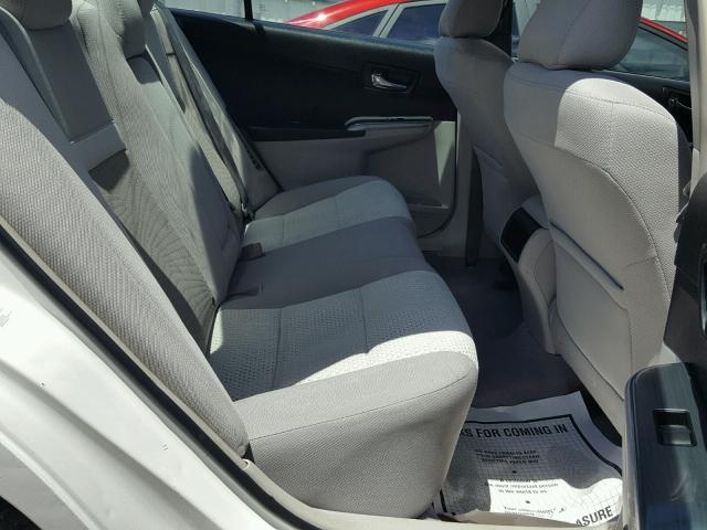 4T1BD1FK1CU005213 - 2012 TOYOTA CAMRY HYBR 白色 照片 6