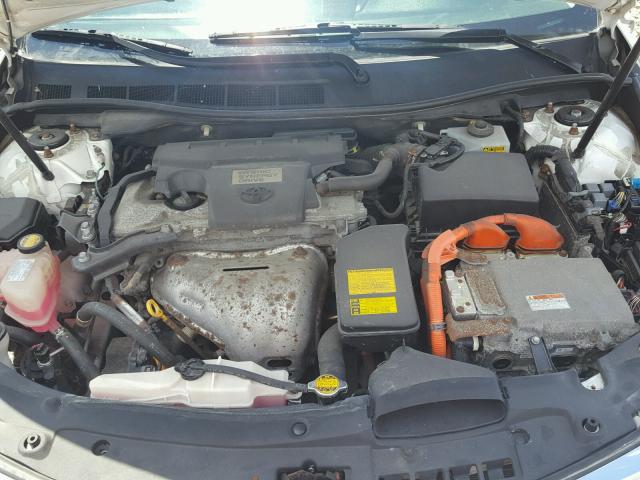 4T1BD1FK1CU005213 - 2012 TOYOTA CAMRY HYBR 白色 照片 7