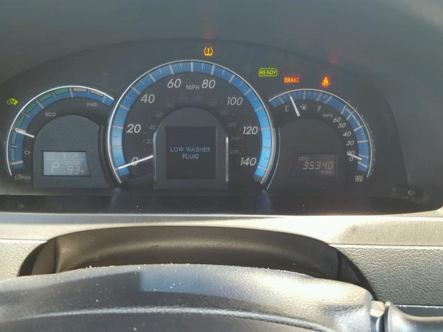 4T1BD1FK1CU005213 - 2012 TOYOTA CAMRY HYBR 白色 照片 8