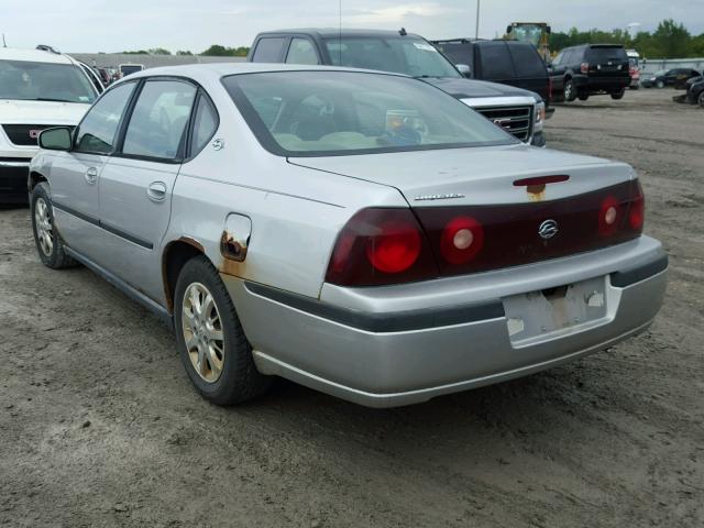 2G1WF52E7Y9318609 - 2000 CHEVROLET IMPALA SILVER photo 3