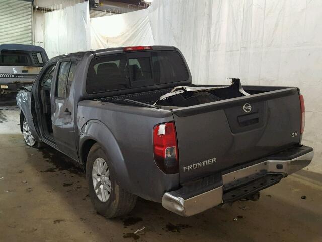 1N6AD0ER0GN791009 - 2016 NISSAN FRONTIER GRAY photo 3