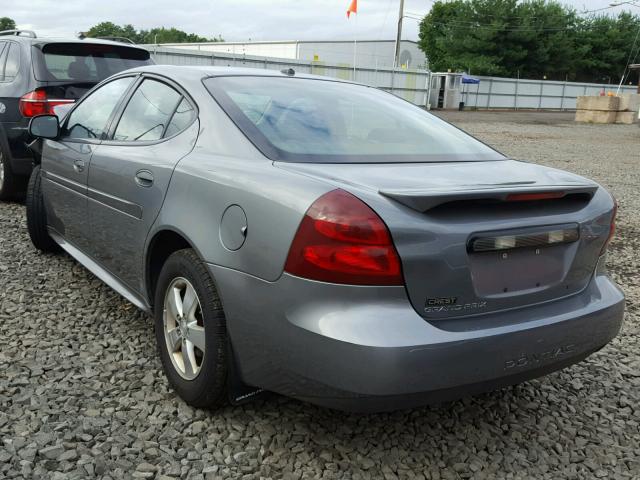 2G2WP552971201752 - 2007 PONTIAC GRAND PRIX GRAY photo 3