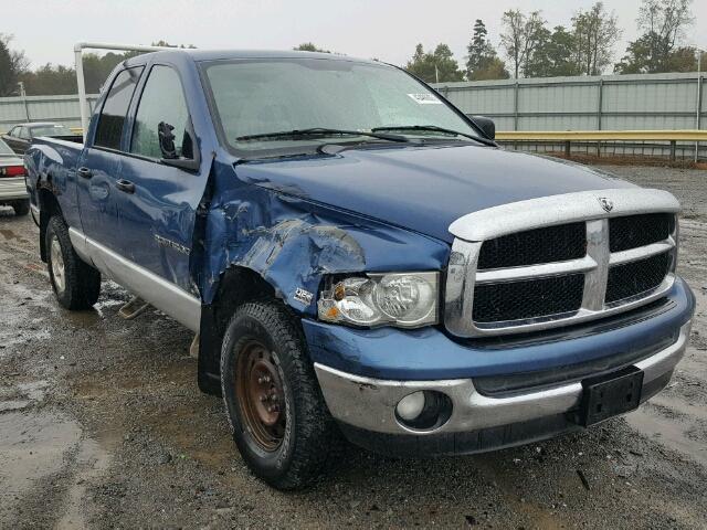 1D7HU18D04S741866 - 2004 DODGE RAM 1500 S BLUE photo 1