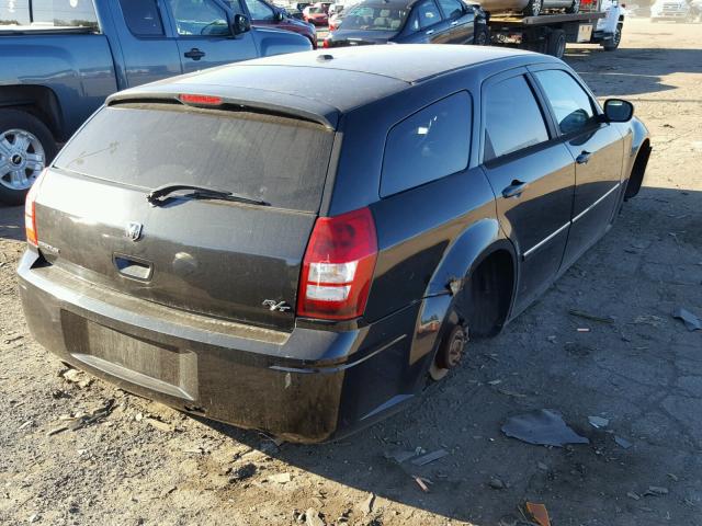 2D8GV57247H689729 - 2007 DODGE MAGNUM R/T BLACK photo 4