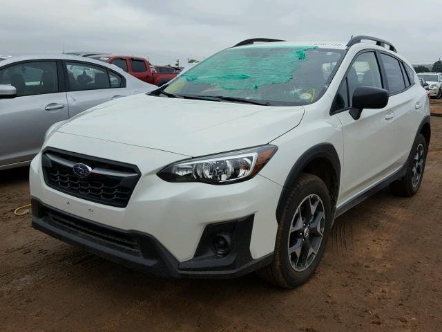 JF2GTAACXJ9271182 - 2018 SUBARU CROSSTREK WHITE photo 2