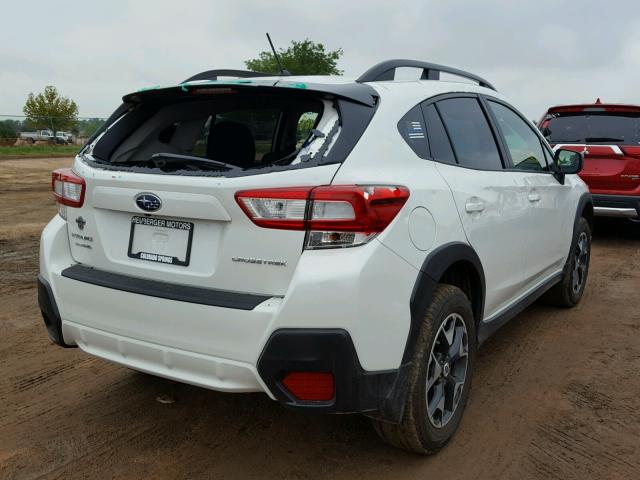 JF2GTAACXJ9271182 - 2018 SUBARU CROSSTREK WHITE photo 4