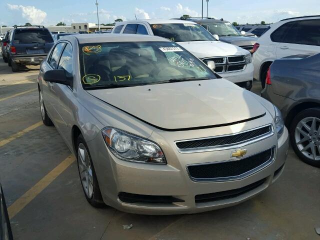 1G1ZB5E18BF330929 - 2011 CHEVROLET MALIBU LS GOLD photo 1