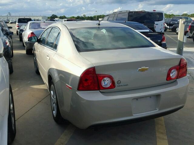 1G1ZB5E18BF330929 - 2011 CHEVROLET MALIBU LS GOLD photo 3