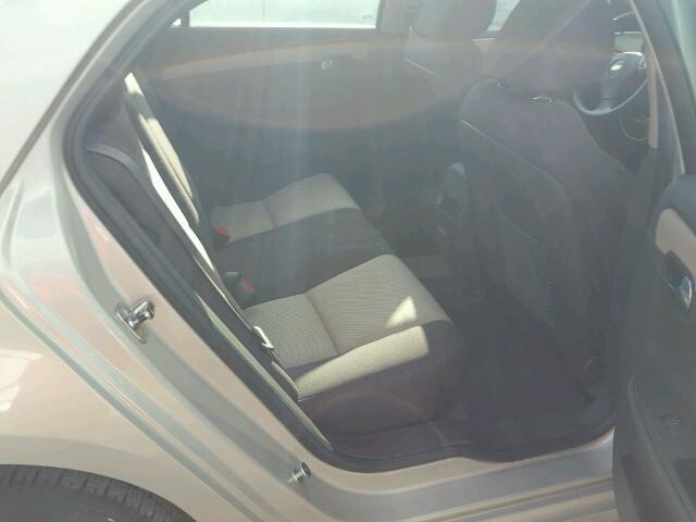 1G1ZB5E18BF330929 - 2011 CHEVROLET MALIBU LS GOLD photo 6