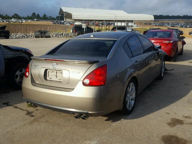 1N4BA41EX8C815345 - 2008 NISSAN MAXIMA BROWN photo 4