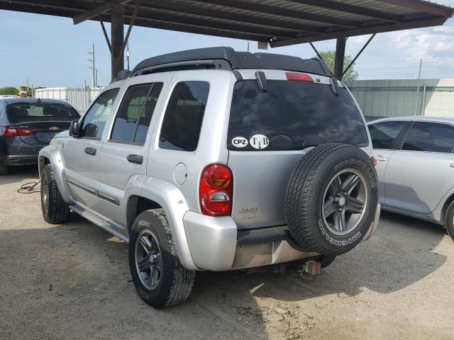 1J4GL38K64W152844 - 2004 JEEP LIBERTY RE SILVER photo 3