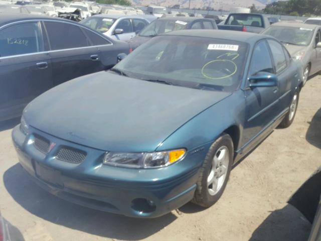 1G2WP52K4VF210739 - 1997 PONTIAC GRAND PRIX Yaşıl foto 2