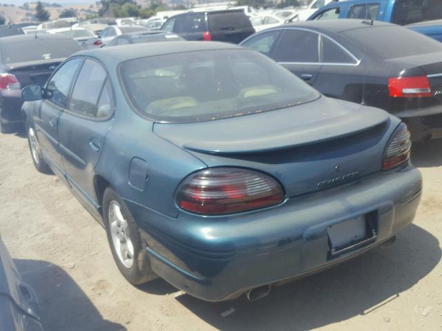 1G2WP52K4VF210739 - 1997 PONTIAC GRAND PRIX Yaşıl foto 3