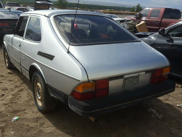 YS3AB35J2G2013180 - 1986 SAAB 900 SILVER photo 3