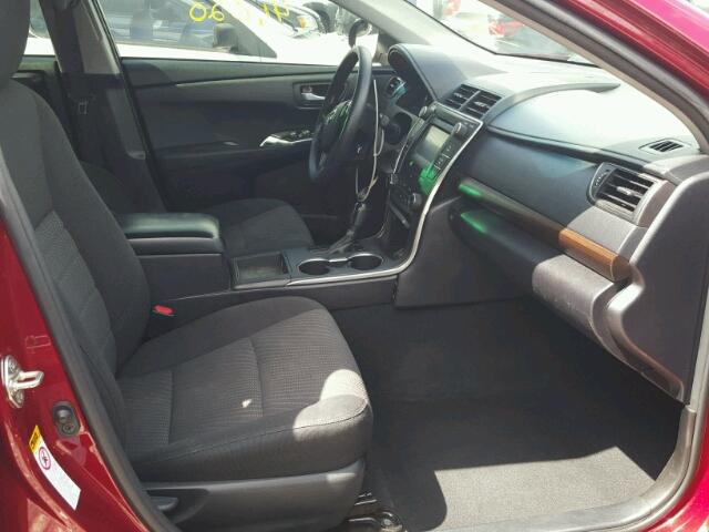 4T1BF1FK2GU607926 - 2016 TOYOTA CAMRY LE BURGUNDY photo 5