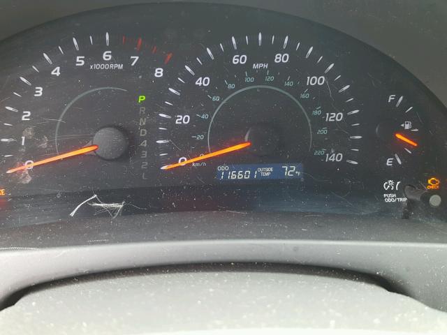 4T4BE46K09R057347 - 2009 TOYOTA CAMRY BASE WHITE photo 8