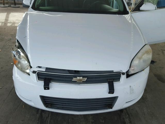 2G1WD5EM6A1244693 - 2010 CHEVROLET IMPALA POL WHITE photo 7