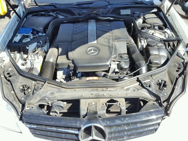 WDDDJ75X86A014069 - 2006 MERCEDES-BENZ CLS 500C WHITE photo 7