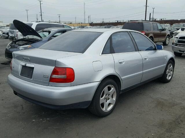 WAUED28D4XA239226 - 1999 AUDI A4 2.8 QUA GRAY photo 4