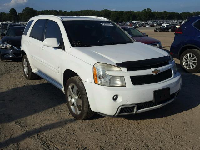 2CNDL937296214851 - 2009 CHEVROLET EQUINOX SP WHITE photo 1