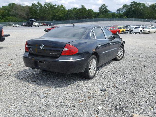 2G4WE587781130072 - 2008 BUICK LACROSSE C BLACK photo 4