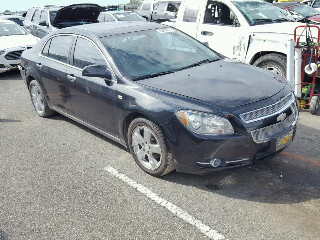 1G1ZK57B78F291409 - 2008 CHEVROLET MALIBU LTZ BLACK photo 1