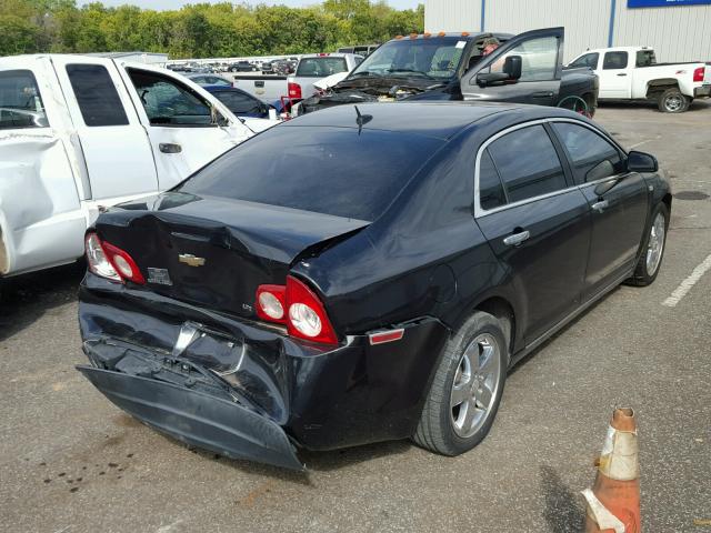 1G1ZK57B78F291409 - 2008 CHEVROLET MALIBU LTZ BLACK photo 4