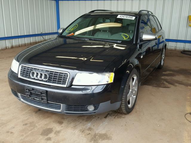 WAUVC68E23A229906 - 2003 AUDI A4 1.8T AV BLACK photo 2