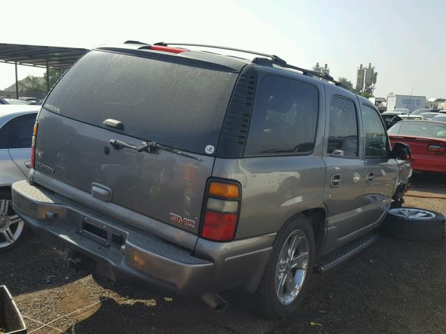 1GKEK63U46J159001 - 2006 GMC YUKON DENA GRAY photo 4