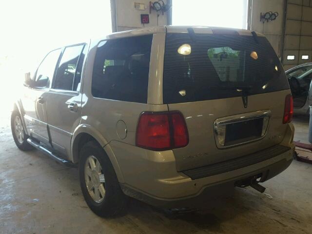5LMFU28R14LJ41251 - 2004 LINCOLN NAVIGATOR 棕色 照片 3