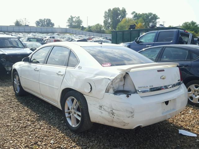 2G1WU583689216150 - 2008 CHEVROLET IMPALA LTZ WHITE photo 3