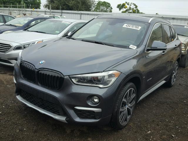 WBXHT3C32J5K27862 - 2018 BMW X1 XDRIVE2 GRAY photo 2