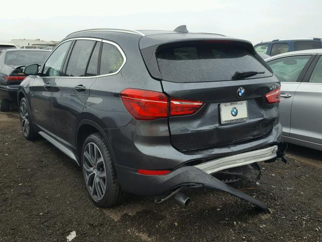 WBXHT3C32J5K27862 - 2018 BMW X1 XDRIVE2 GRAY photo 3