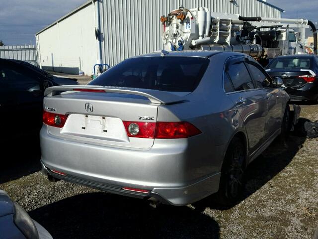 JH4CL95866C802887 - 2006 ACURA TSX SILVER photo 4