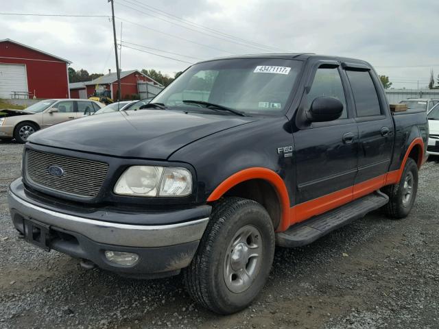 1FTRW08L31KD52287 - 2001 FORD F150 SUPER BLACK photo 2