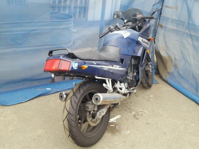 JKAEXMF166DA26464 - 2006 KAWASAKI EX250 F PURPLE photo 4