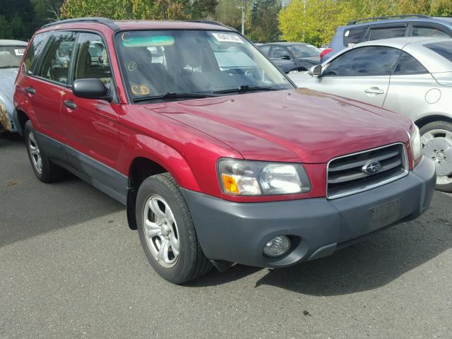 JF1SG63633H749913 - 2003 SUBARU FORESTER 2 MAROON photo 1