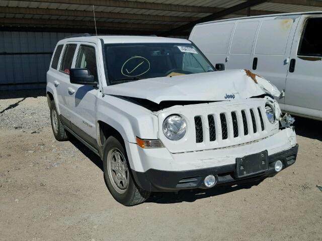 1C4NJPBA0GD629360 - 2016 JEEP PATRIOT SP WHITE photo 1