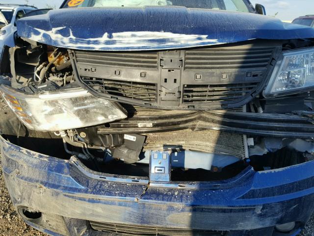 3D4PG5FV7AT231270 - 2010 DODGE JOURNEY SX BLUE photo 10