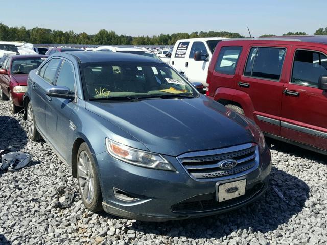 1FAHP2FW4AG168602 - 2010 FORD TAURUS BLUE photo 1